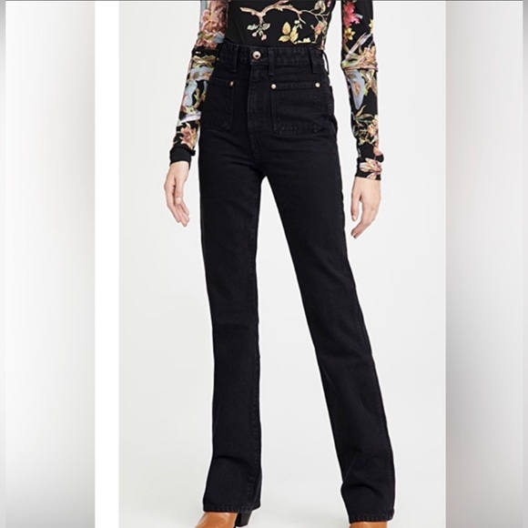 Khaite Isabella Super high waisted jeans shade Dayton - Picture 2 of 8